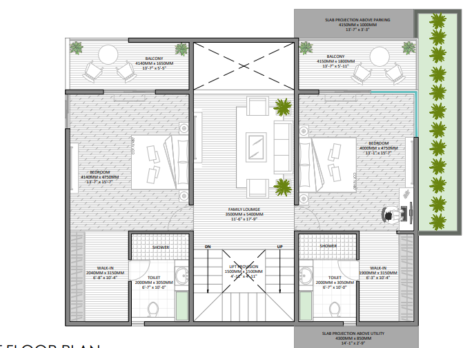 Konig Homes Fortune Villas Floor plan